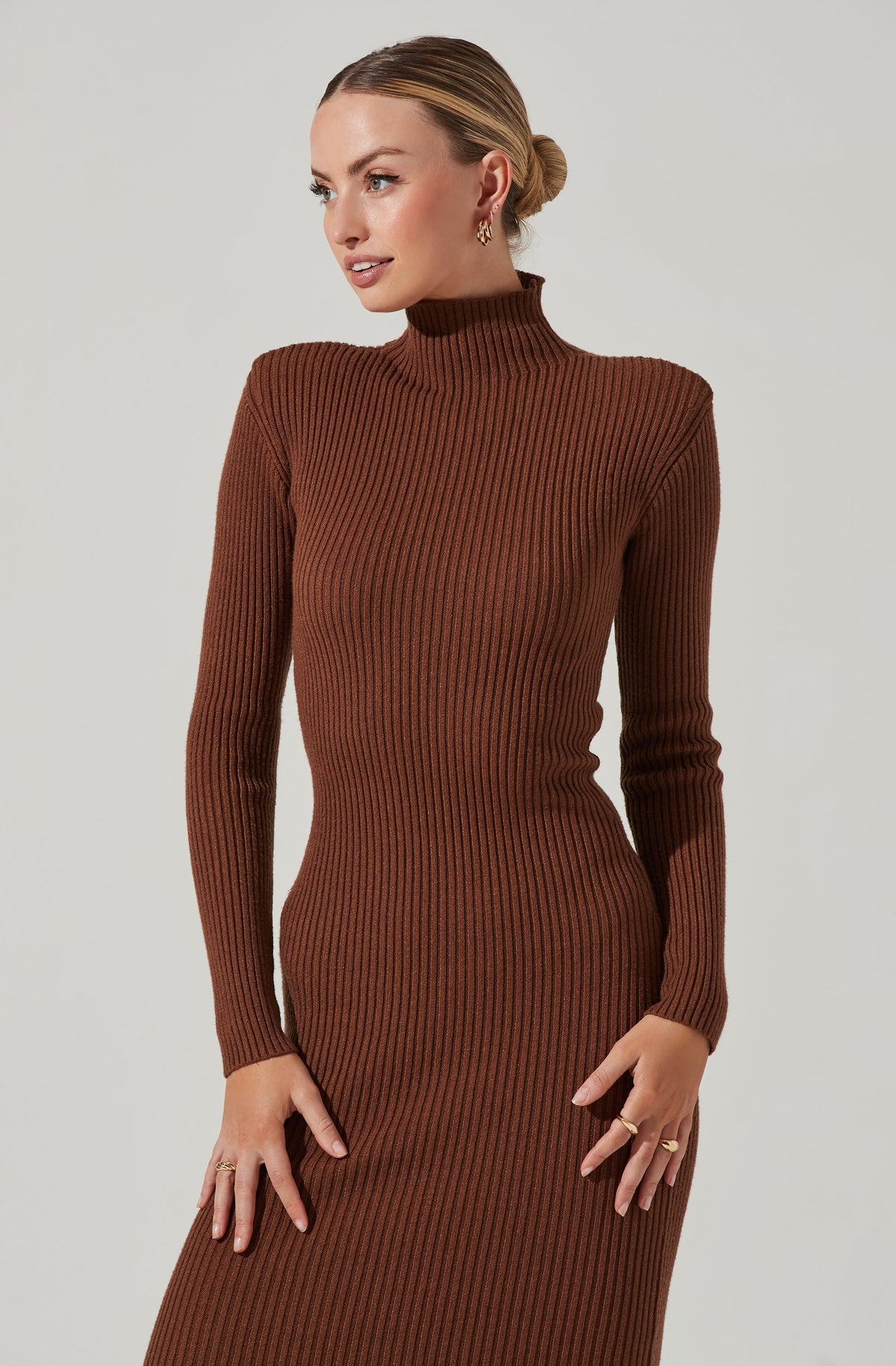 long sweater dress